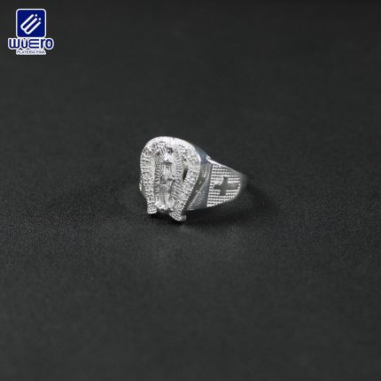 ANILLO HERRADURA CON VIRGEN GUADALUPANA