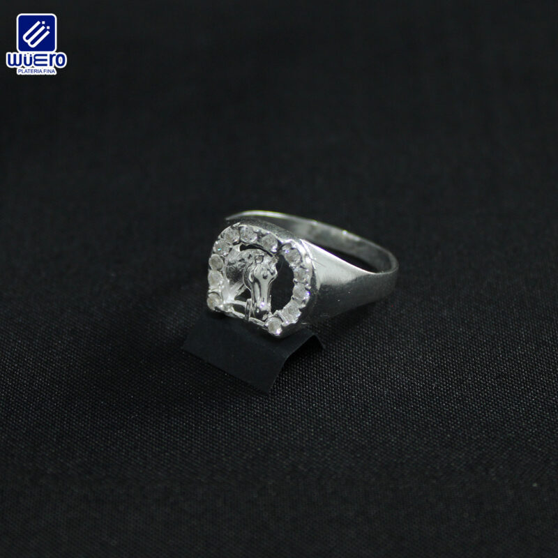 Anillo para Caballero con Caballo y Herradura