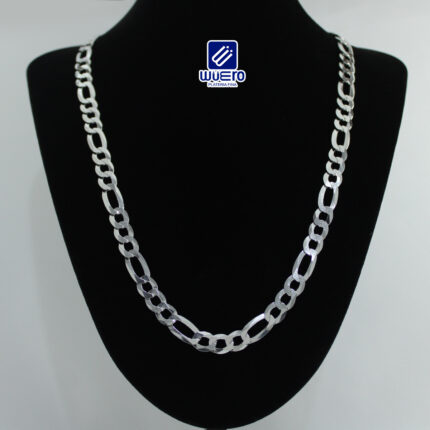 Cadena de Plata Italiana Estilo 3 x 1